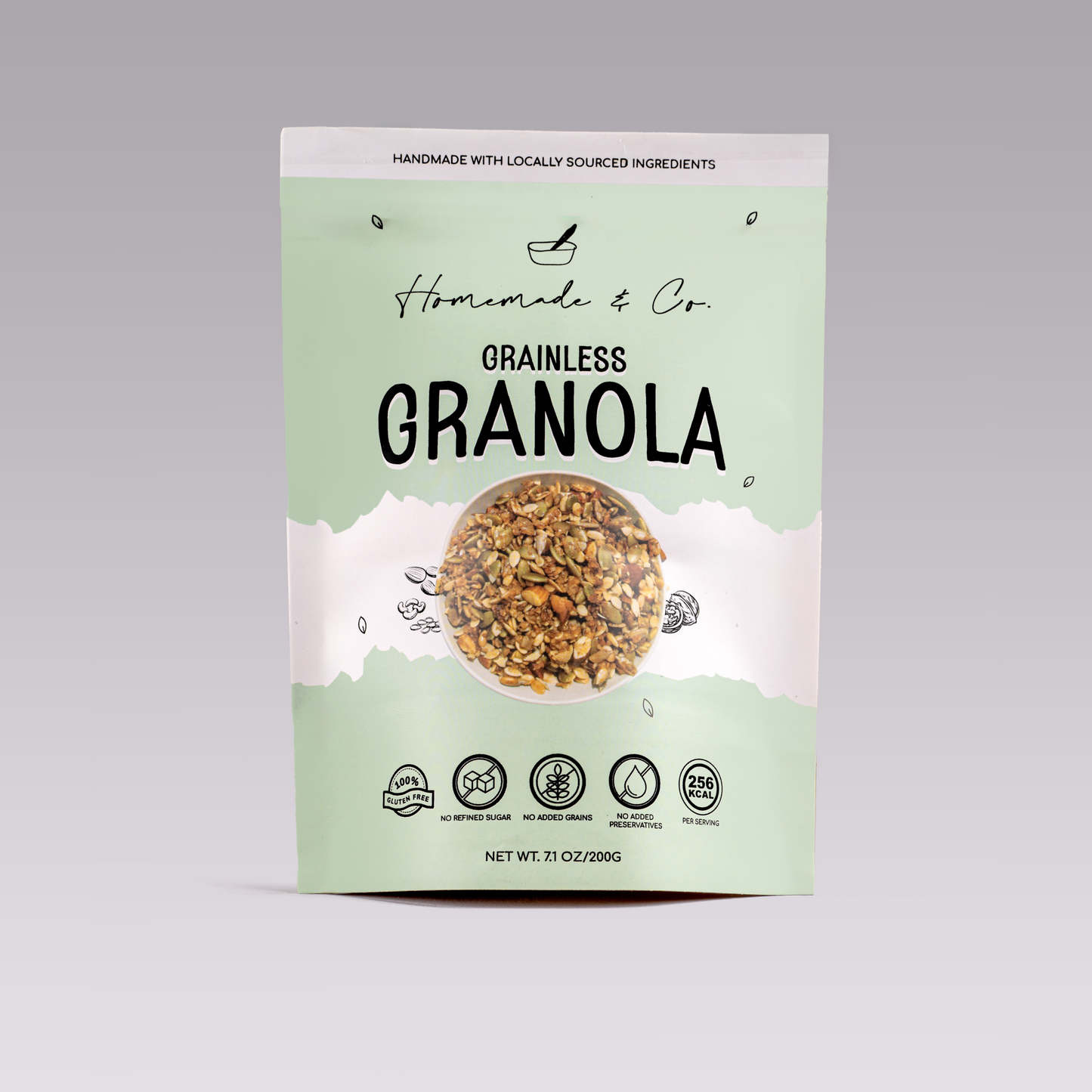 Gluten Free Grainless Granola