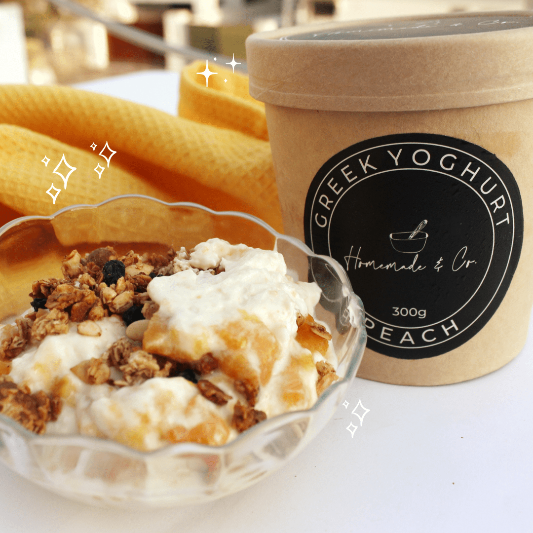 Peach Greek Yogurt