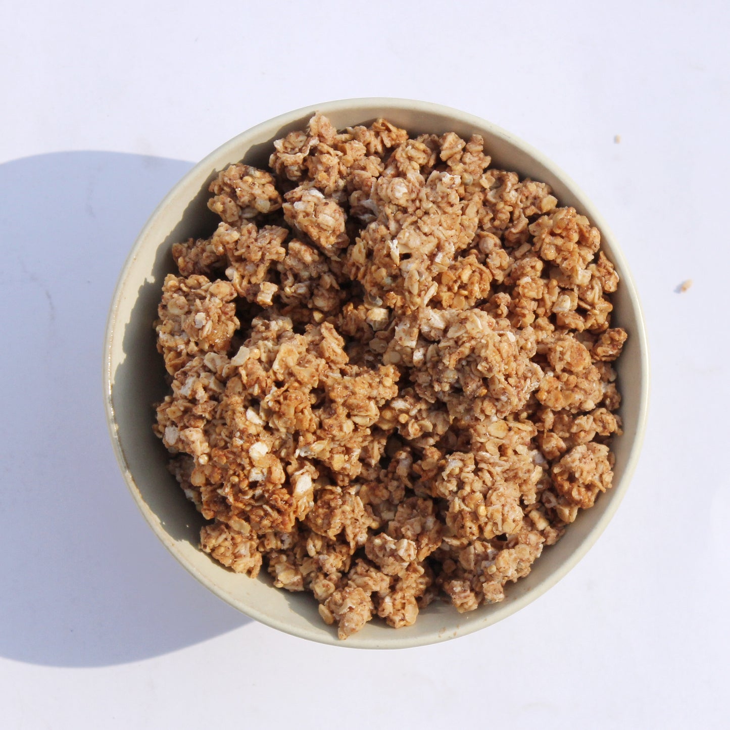 Four Super Grain Almond Butter Clusters