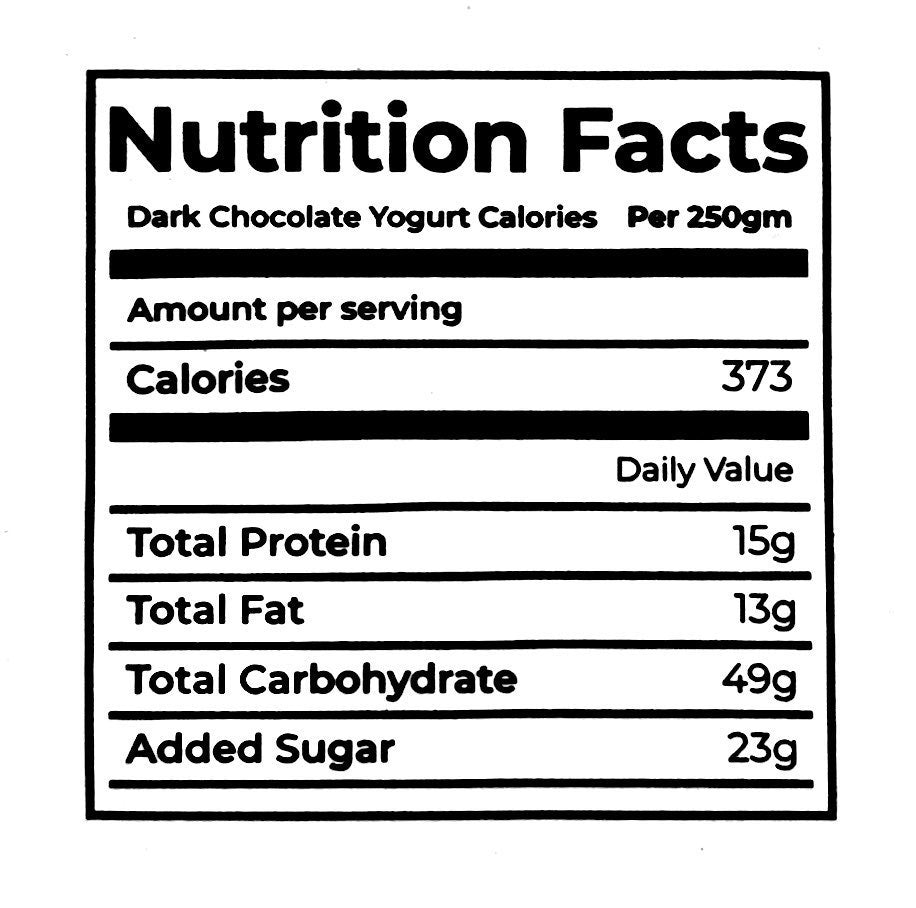 Dark Chocolate Greek Yogurt