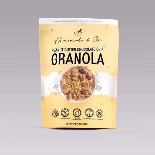 Peanut Butter Chocolate Chip Granola